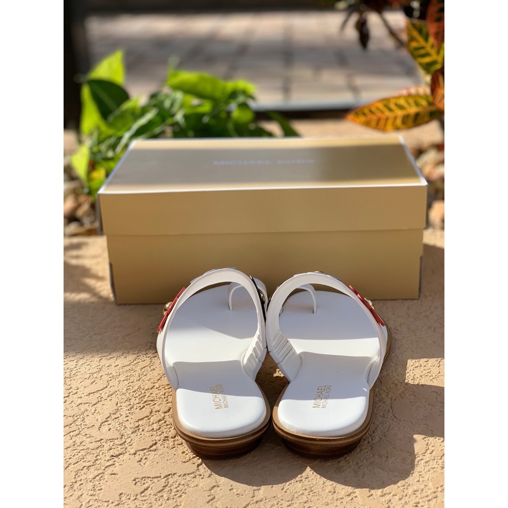 Brand New Michael Kors Sonya Toe Ring Sandal - Picture 5 of 6
